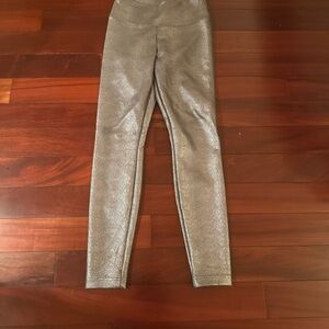 Ladies Silver Leggings